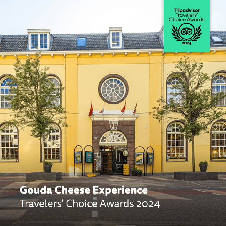 Gouda Cheese Experience wint Travelers’ Choice Award 2024: Een terugblik op een prachtig jaar